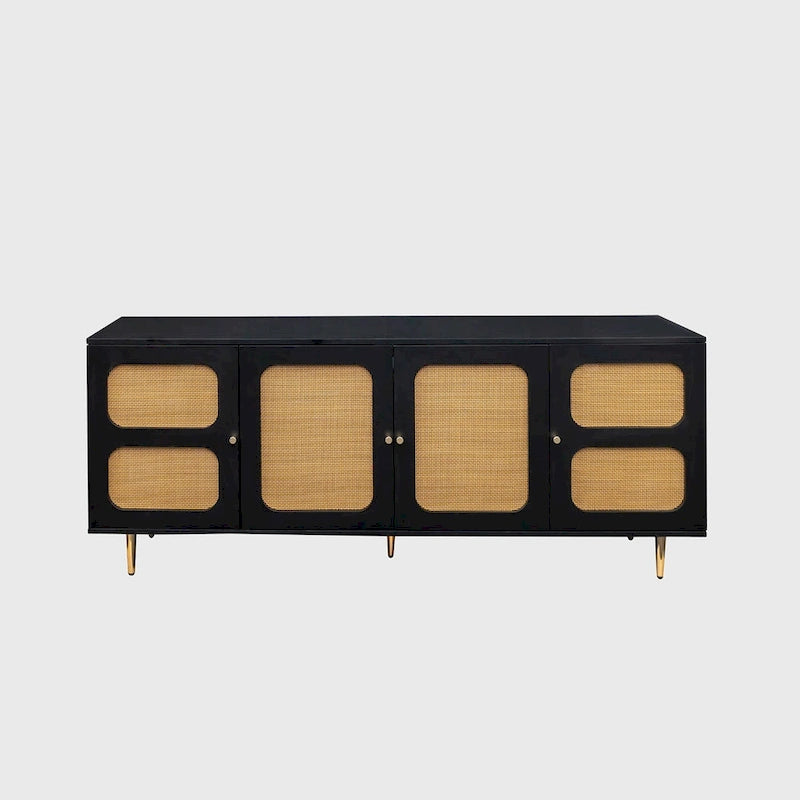 Rattan Sideboard Buffet Cabinet