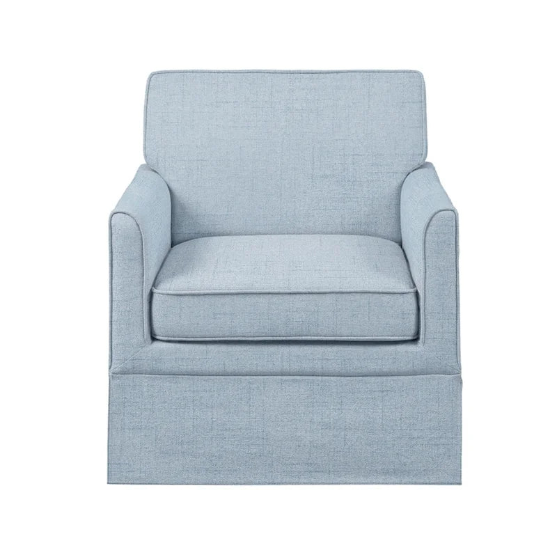 510 Design Paula Slipcover Accent Armchair - 30W x 30.5D x 33H