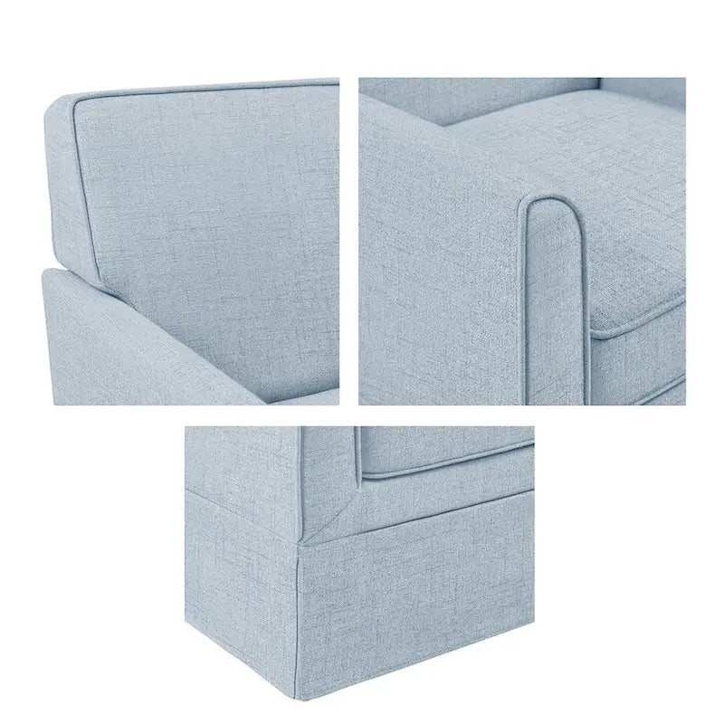 510 Design Paula Slipcover Accent Armchair - 30W x 30.5D x 33H