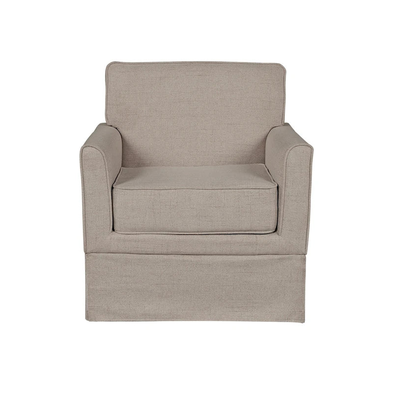 510 Design Paula Slipcover Accent Armchair - 30W x 30.5D x 33H