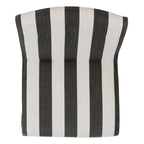 Mid-Century Modern Accent Chair Armless Slipper Chair - Forest Green Linen Upholstery 24.8"W x 30.7"D x 30.9"H