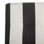 Mid-Century Modern Accent Chair Armless Slipper Chair - Forest Green Linen Upholstery 24.8"W x 30.7"D x 30.9"H