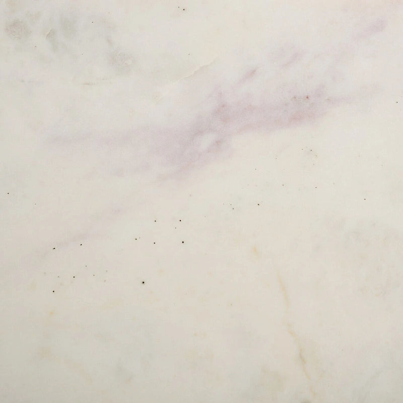 Florine Marble Coffee Table Art Deco Gold Frame 39x21x18.3 Inch Fully Assembled White Marble Top Modern Living Room Furniture