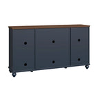 63 Vintage Style Kitchen Accent Buffet Sideboard Cabinet w/ Drawers - 63 in Width
