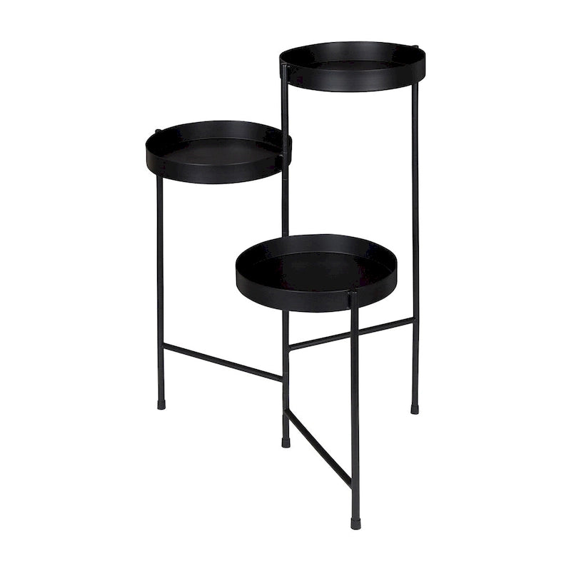 Kate and Laurel Finn Metal 3-tier Modern Plant Stand - 16x21x30