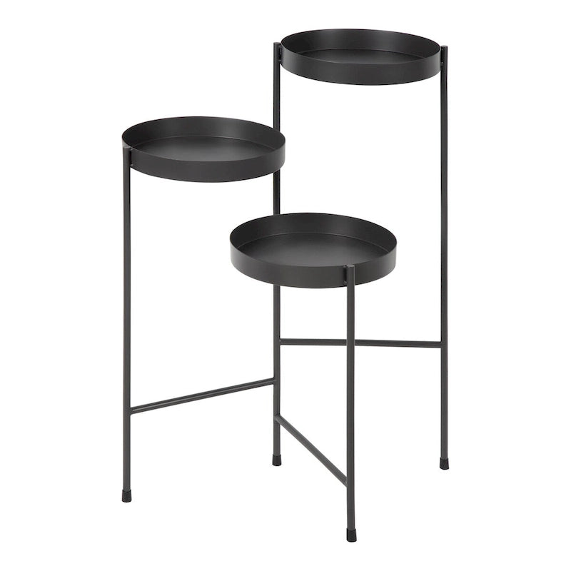 Kate and Laurel Finn Metal 3-tier Modern Plant Stand - 16x21x30