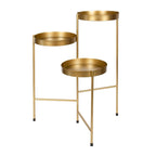 Kate and Laurel Finn Metal 3-tier Modern Plant Stand - 16x21x30