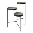 Kate and Laurel Finn Metal 3-tier Modern Plant Stand - 16x21x30