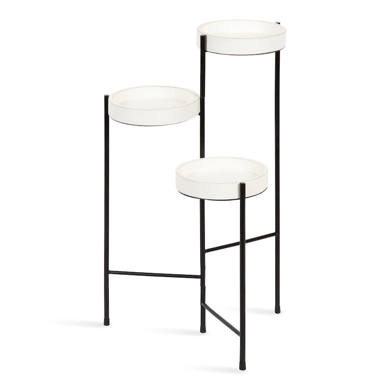 Kate and Laurel Finn Metal 3-tier Modern Plant Stand - 16x21x30