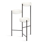 Kate and Laurel Finn Metal 3-tier Modern Plant Stand - 16x21x30