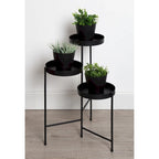 Kate and Laurel Finn Metal 3-tier Modern Plant Stand - 16x21x30