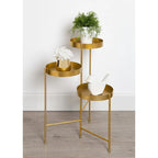 Kate and Laurel Finn Metal 3-tier Modern Plant Stand - 16x21x30
